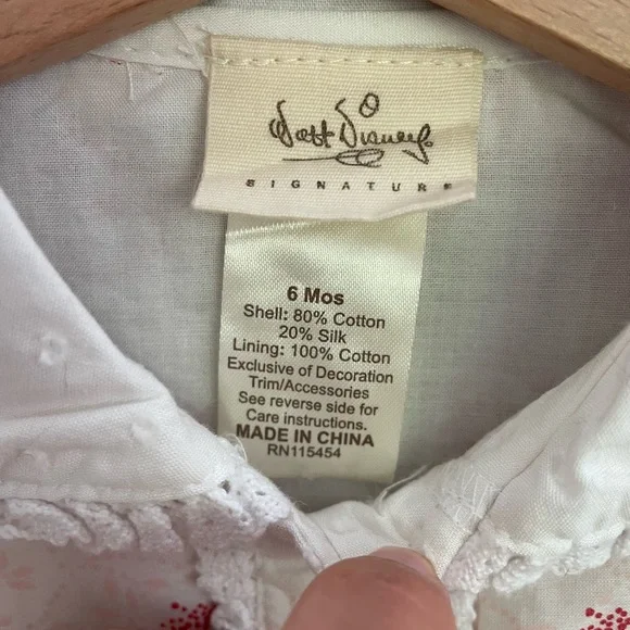 Rare NWT Walt Disney Mouse Mother Goose Signature Dress